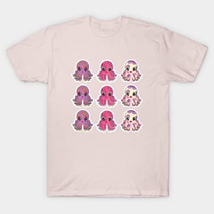 Chibi Octopuses T-Shirt